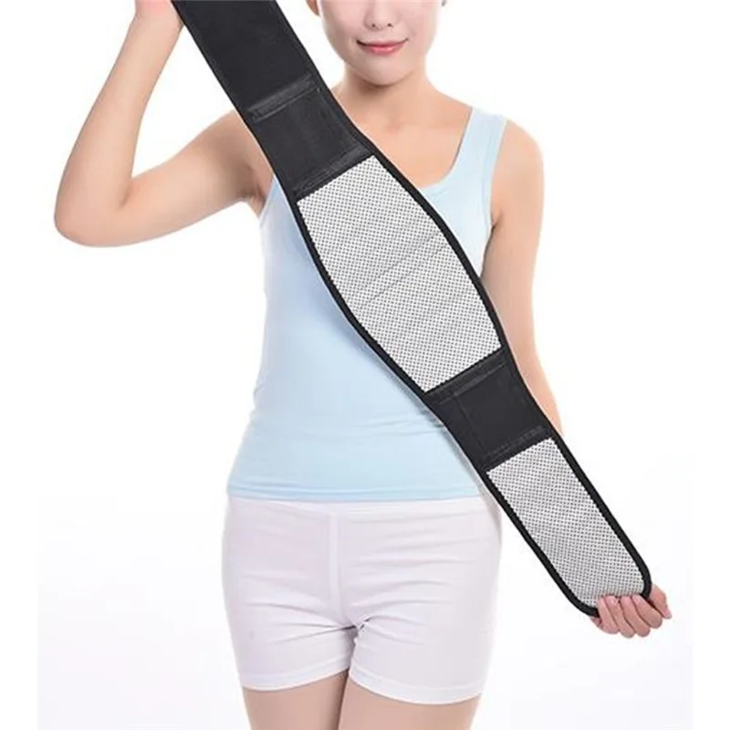 1pc Self Heating Back Brace for Lower Lumbar Support, Adjustable & Breathable Waist Belt for Pain Relief, Men & Women