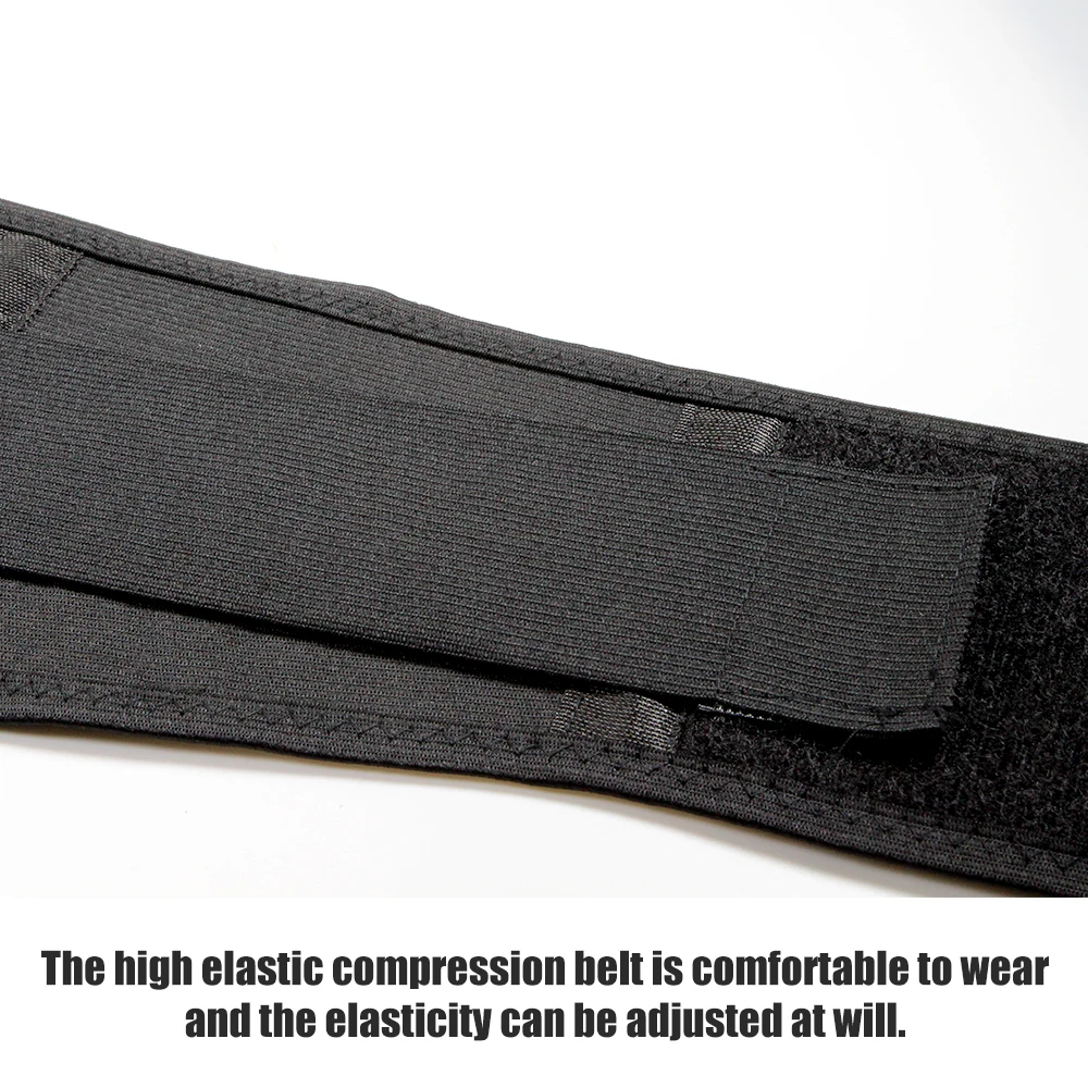 Tourmaline Self-heating Magnetic Therapy Waist Belt Lumbar Support Back Waist Support Brace Double Banded Adjustable