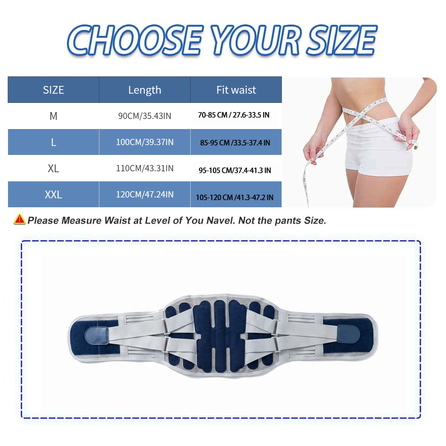 Adjustable Breathable Mesh Waist Support Belt with Steel Splints for Men Women Lightweight Lower Back Support for Work Sports