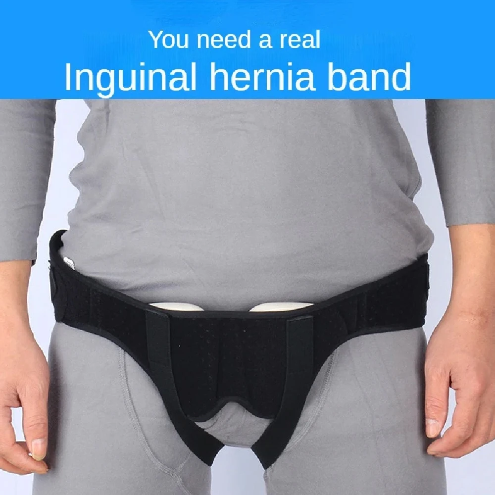 1PCS Hernia Belts for Men， Adjustable Inguinal Hernia Support Belt for Men & Women with 2 Compression Pads，Hernia Support Truss