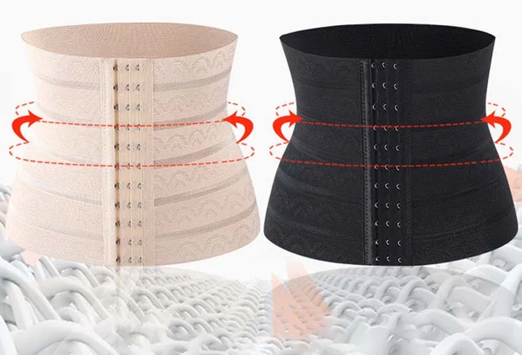 Women's Underwear Mesh Breathable Waist Trainer Shapers Original Colombian Abdomen Control Girdles Woman Steel Bones Shapewear