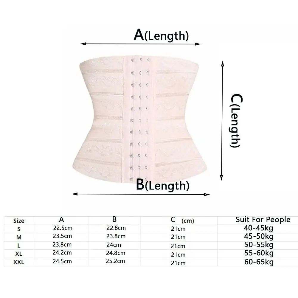 Breathable Cincher Waist Corset Slimming Belt Waist Trainer Girdles Shapewear Postpartum Belt