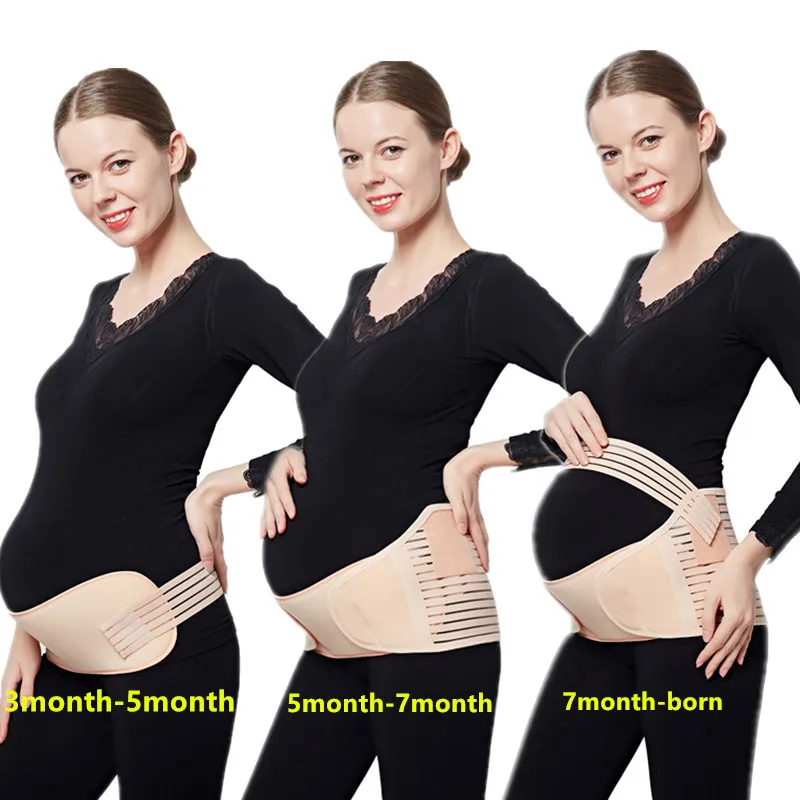 Prenatal Pregnant Women Support Abdominal Belt Pregnant Belly Breathable Adjustable Tire Brace Pelvic Support. Shrink Abdomen