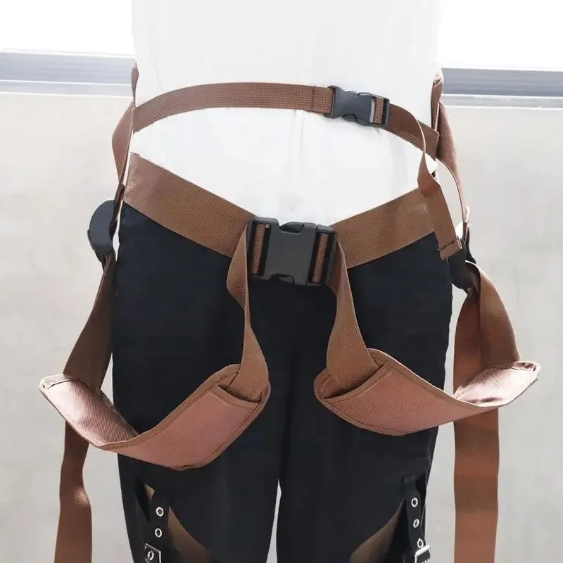 Yoga Meditation Belt Zen Double Lotus Leg Fix Belt Auxiliary Tension Belt Sitting Posture Corrector Waist Belt