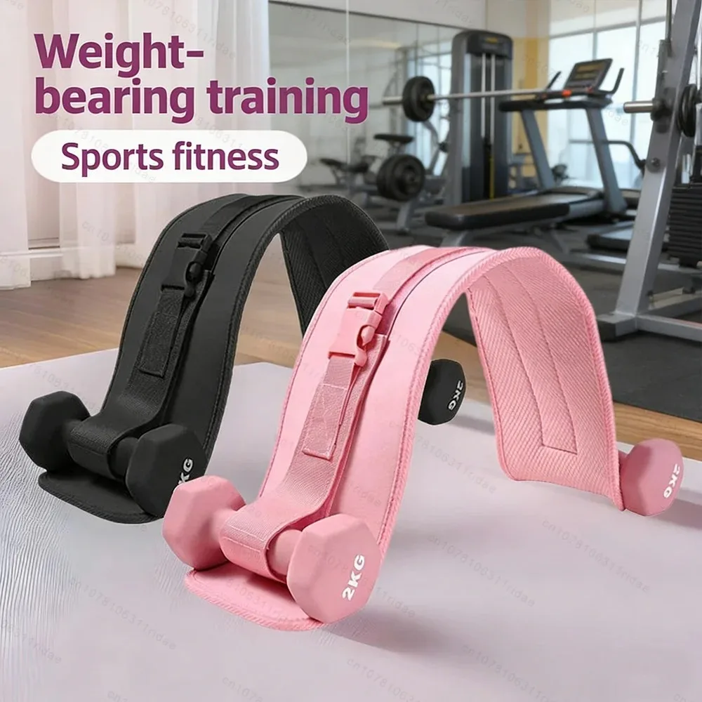 Exercise Hip Thrust Belt Effective Glute Bridge Workout Waist Weight Training Kettlebells Gym Fitness Sport Weight Bearing