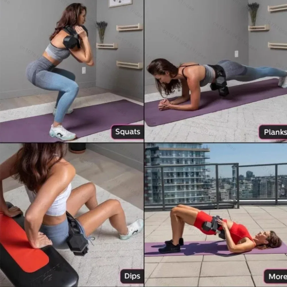 Exercise Hip Thrust Belt Effective Glute Bridge Workout Waist Weight Training Kettlebells Gym Fitness Sport Weight Bearing