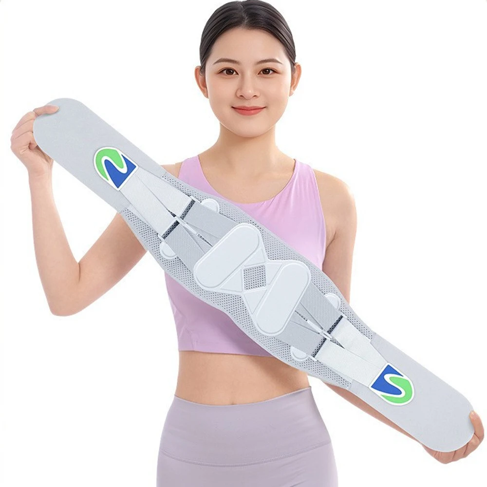 1PCS Adjustable Lumbar Support Belt for Men Women, Breathable Back Support Belt, Waist Brace
