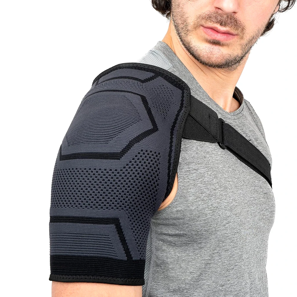 1PCS Premium Shoulder Brace & Arm Sling Support, Adjustable Rotator Cuff Brace for Injury, Tendonitis & Daily Pain Relief