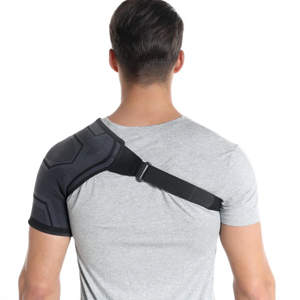 1PCS Premium Shoulder Brace & Arm Sling Support, Adjustable Rotator Cuff Brace for Injury, Tendonitis & Daily Pain Relief