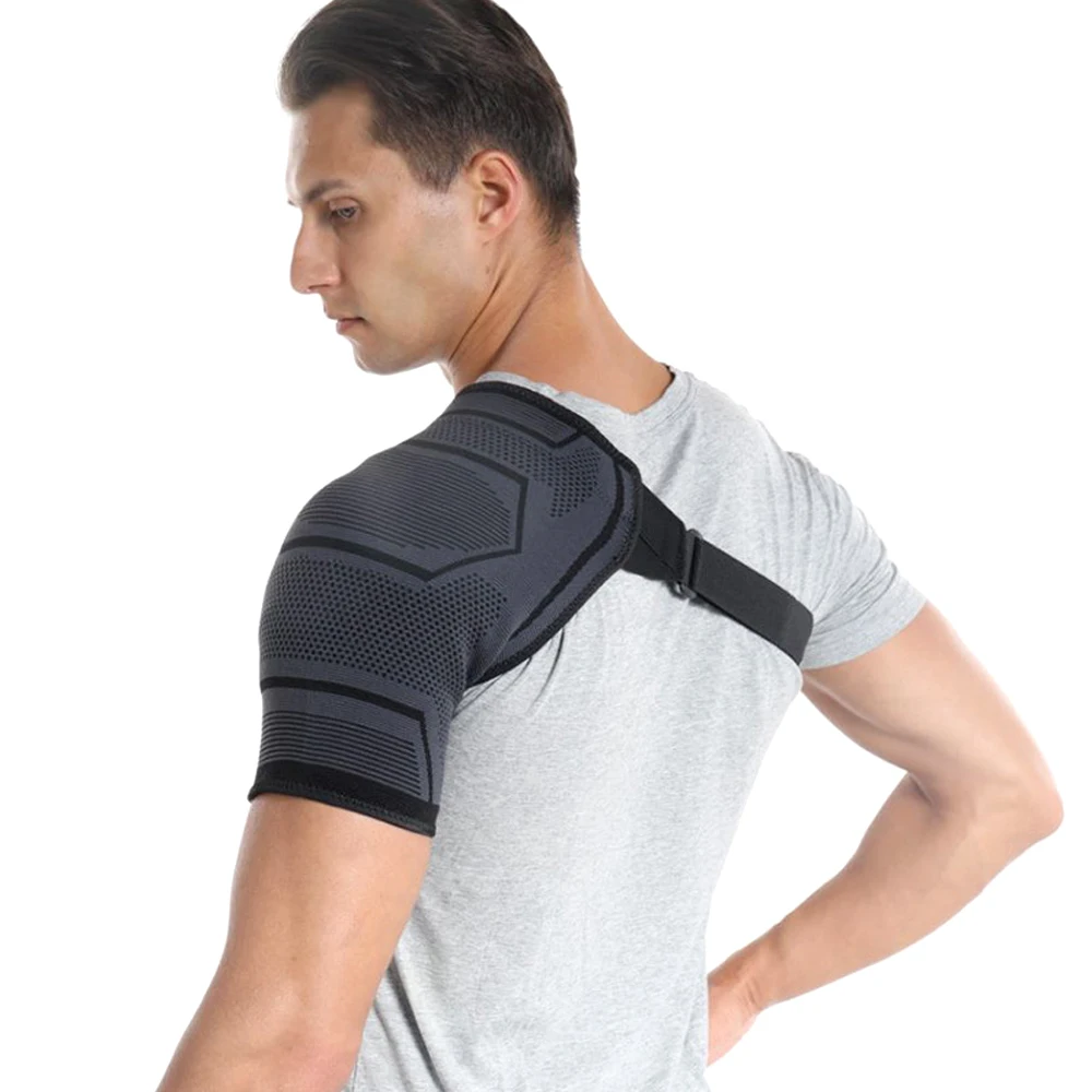 1PCS Premium Shoulder Brace & Arm Sling Support, Adjustable Rotator Cuff Brace for Injury, Tendonitis & Daily Pain Relief