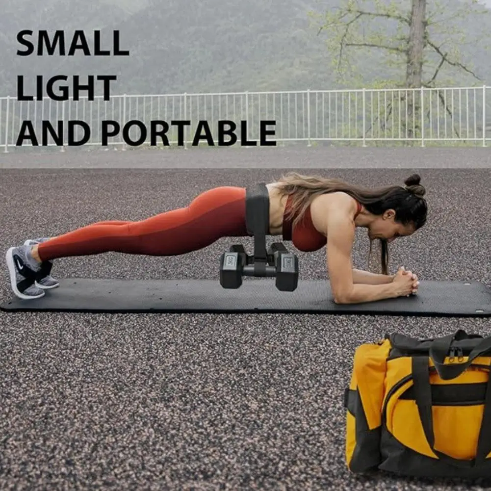 Weight-Bearing Waist Belt Dumbbell Hip Thrust Belt Hip Thrust Weight Lifting Belt Portable Glute Bridge Training Strap Home Gym