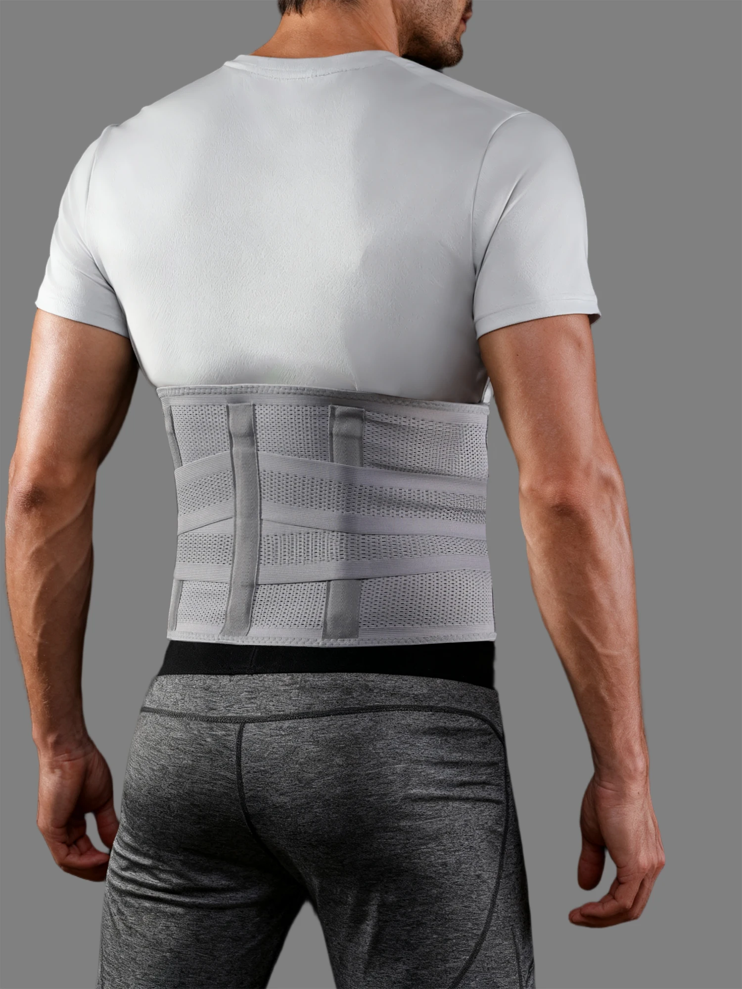 Men Women Waist Trainer Belt Waist Trimmer Weight Loss Workout Fitness Back Support