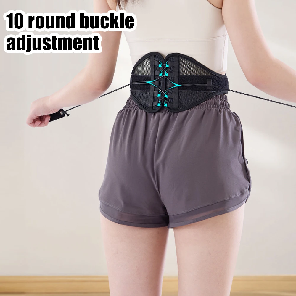 1PCS Back Brace for Women Men - Adjustable Lumbar Support Belt,Breathable & Strong Support Design For Herniated Disc,Sciatica