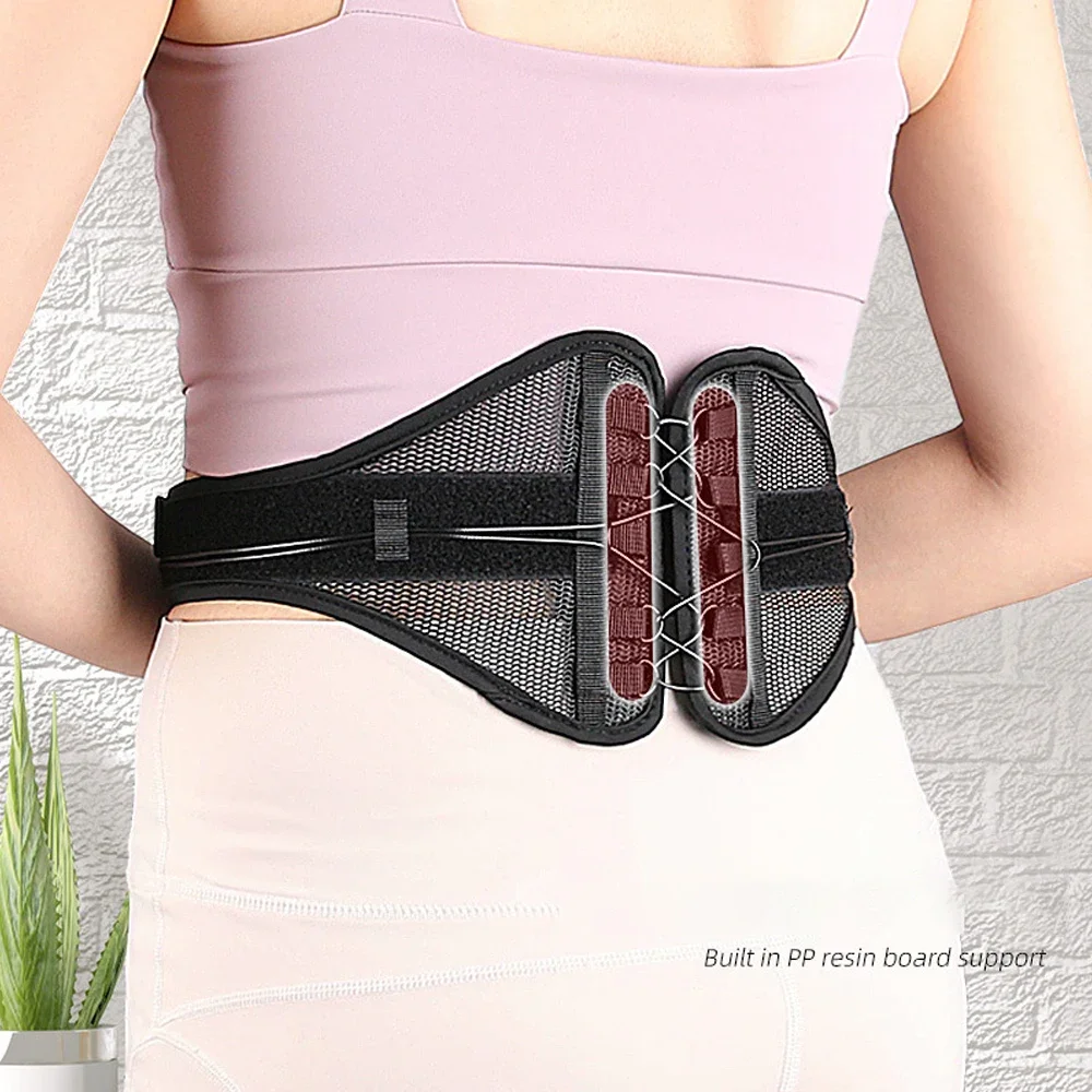 1PCS Back Brace for Women Men - Adjustable Lumbar Support Belt,Breathable & Strong Support Design For Herniated Disc,Sciatica