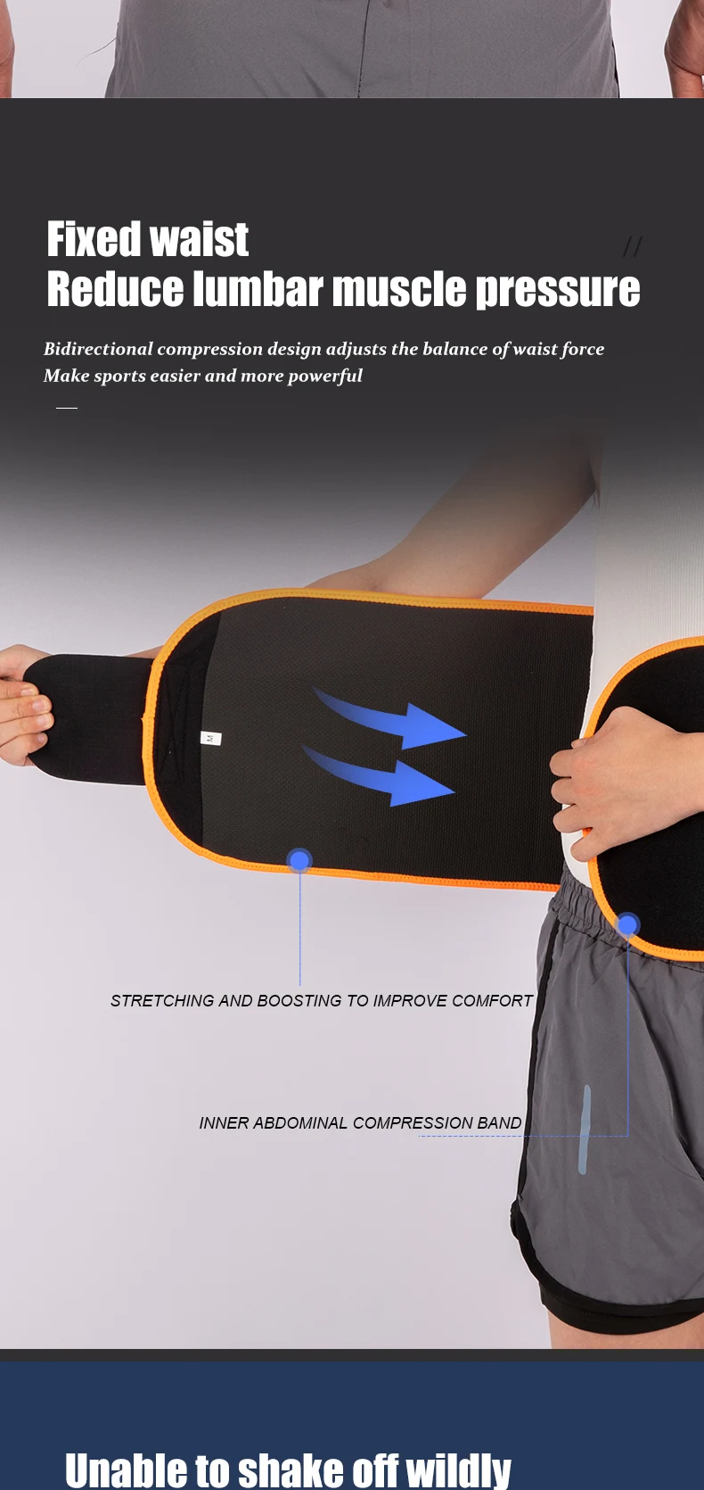JASONTUTU Waist Trimmer Belt Slim Men Body Shaper Cinchers Tummy Control Neoprene Sweat Wrap for Stomach and Back Lumbar Support