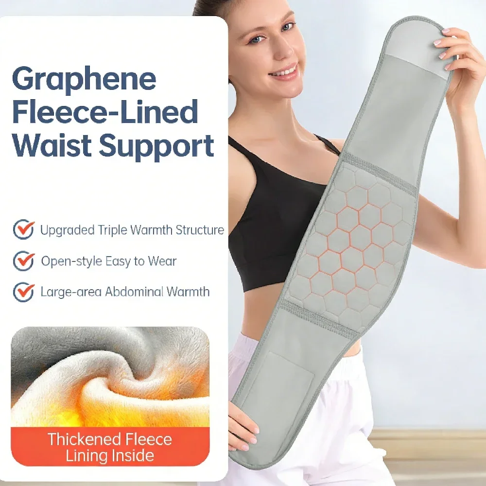Self Heating Lower Back Support Brace, Adjustable Lumbar Waist Belt for Men Women Lower Back Pain Relief
