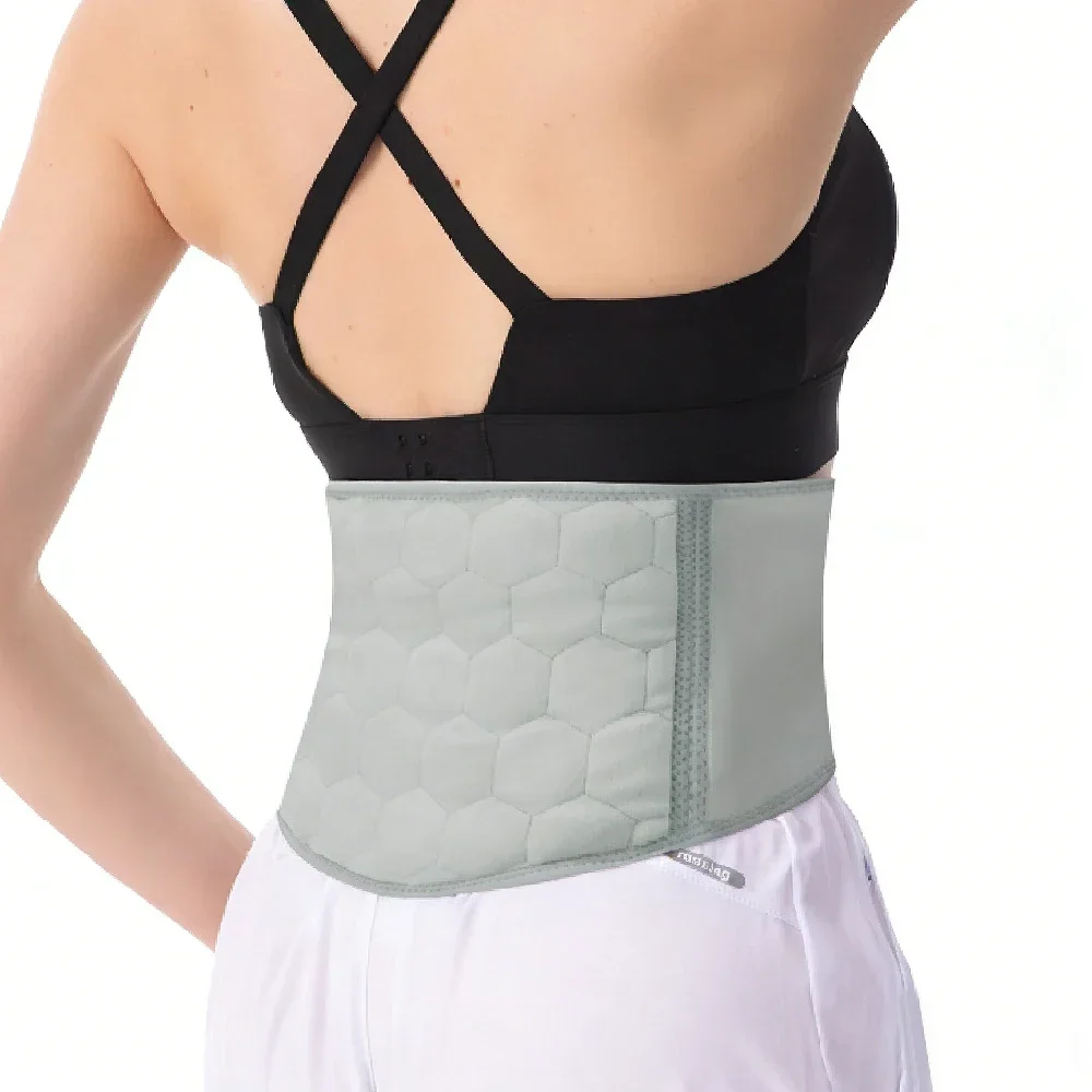 Self Heating Lower Back Support Brace, Adjustable Lumbar Waist Belt for Men Women Lower Back Pain Relief