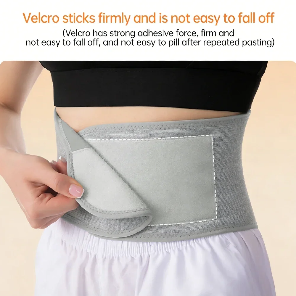 Self Heating Lower Back Support Brace, Adjustable Lumbar Waist Belt for Men Women Lower Back Pain Relief