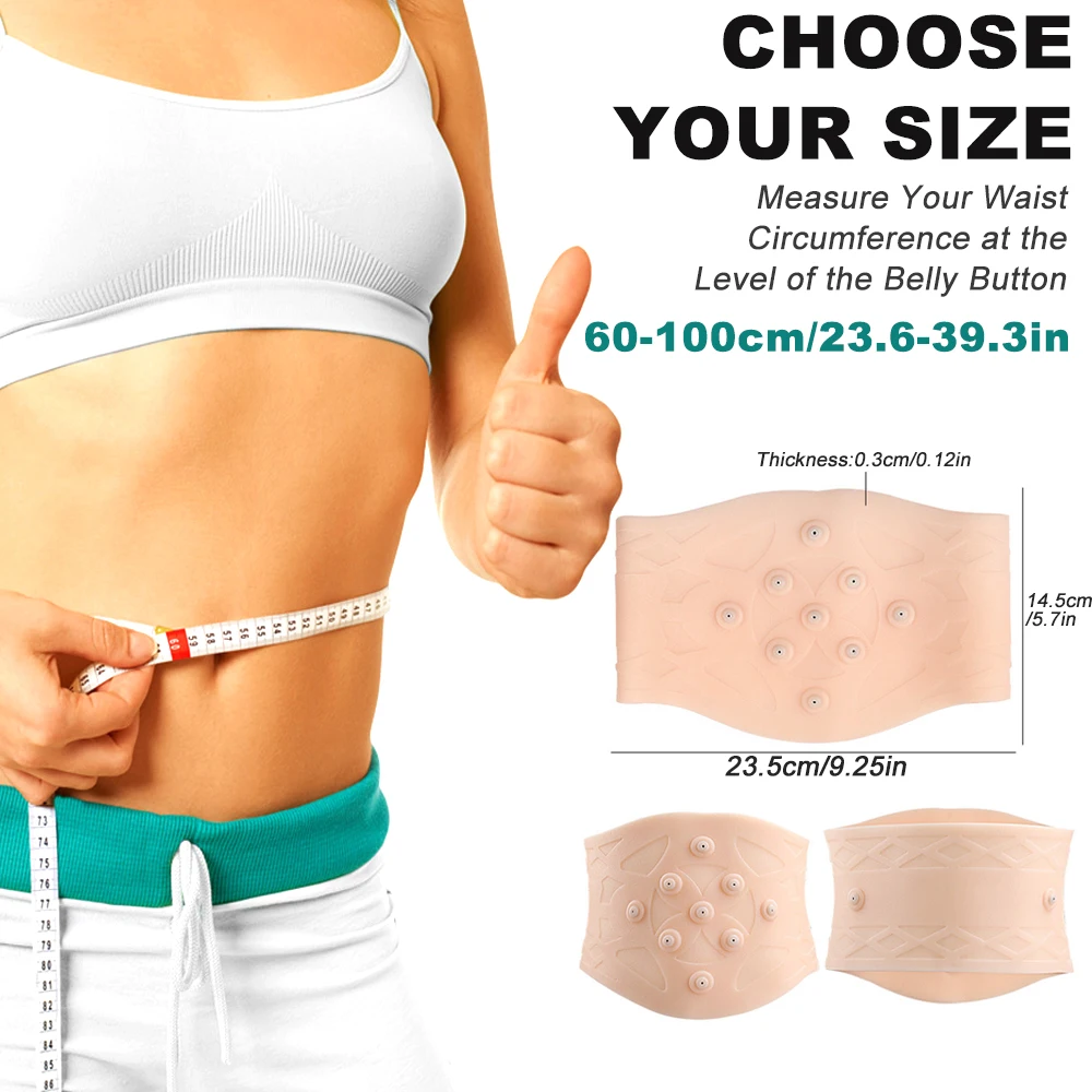 Magnetic Therapy Back Brace for Lower Back, Gel Waist Support Braces Waterproof Magnetic SEBS Protector Elastic Waist Sleeves