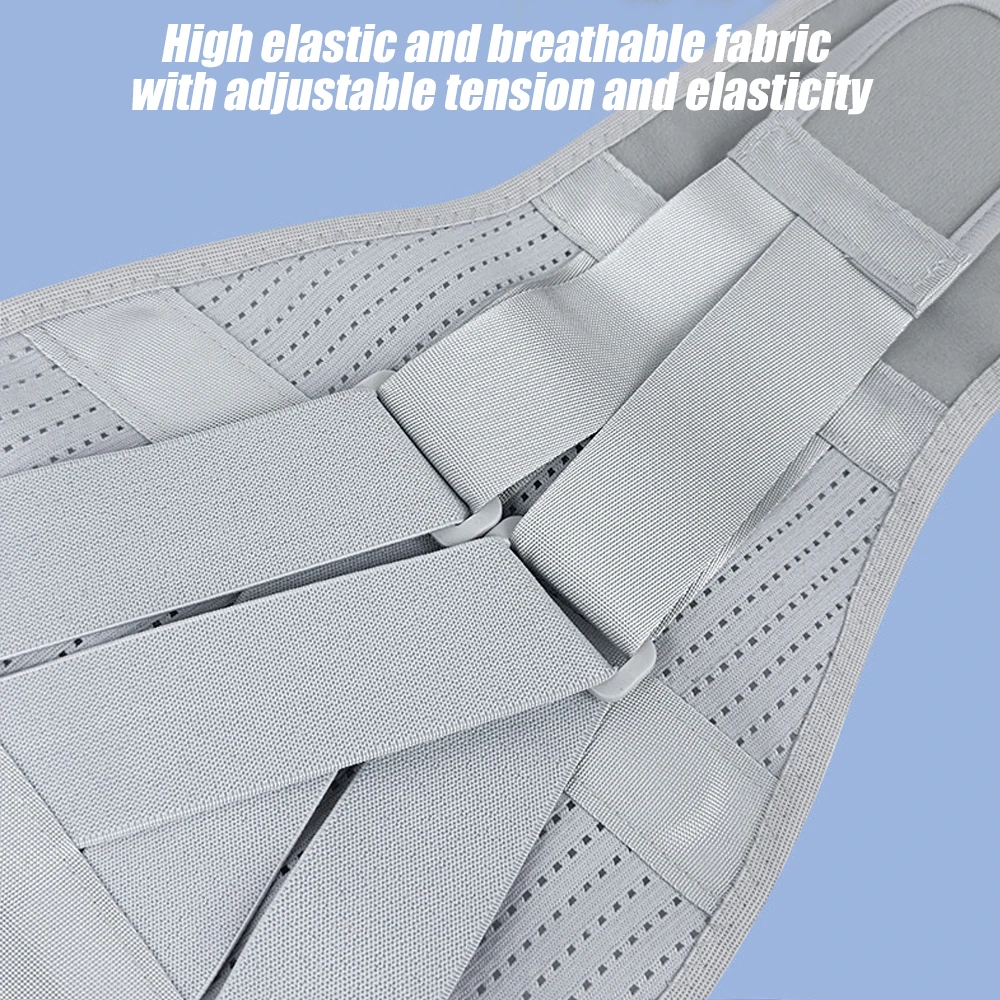 Bionic Spine Design Back Brace - Lumbar Support Belt for Men & Women - Adjustable Knitted Lumbar Support Belt -Breathable Mesh