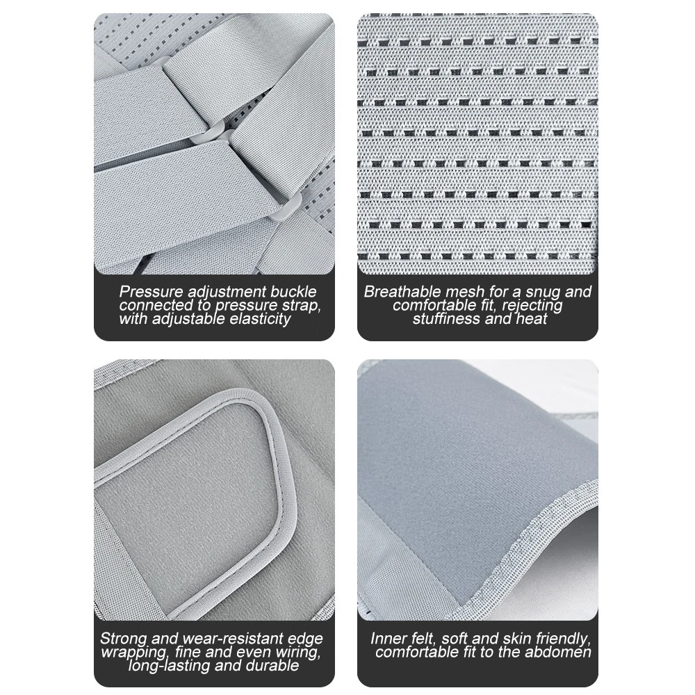 Bionic Spine Design Back Brace - Lumbar Support Belt for Men & Women - Adjustable Knitted Lumbar Support Belt -Breathable Mesh