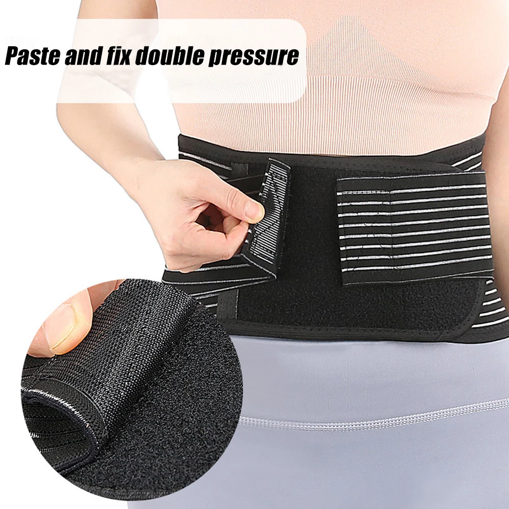 1PCS Thermal Magnetic Therapy Lumbar Support Belt Lower Back Brace for Men and Women, Self-Heating Waist Strap with Gauss Magnet
