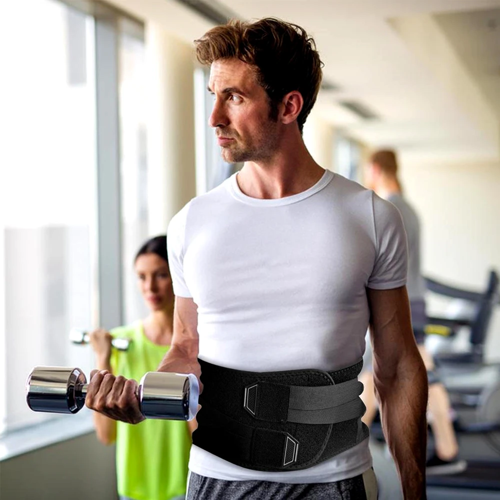 1PCS Lumbar Support Belt Lower Back Brace for Lifting,Herniated Disc,Sciatica,Pain Relief,Breathable Lumbar Brace for Men Women