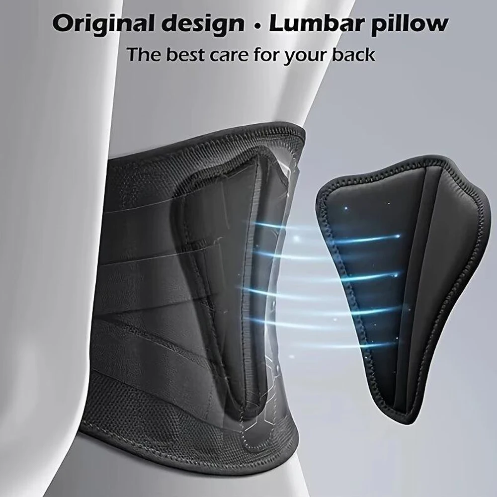 Back Brace for Lower Back Pain Relief with Pulley System,Lumbar Support Belt for Men & Women with Lumbar Pad, Ergonomic Design