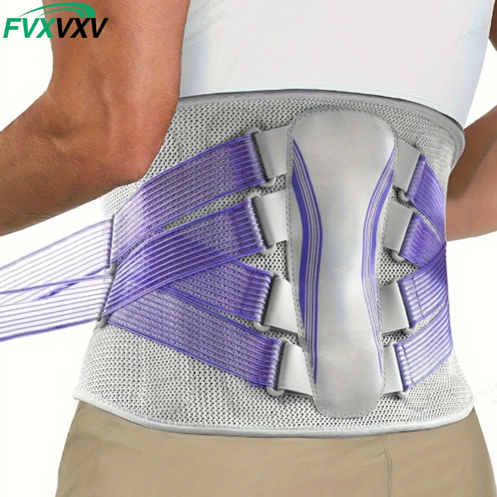 1PCS Back Brace for Lower Back Pain, Lumbar Support Belt for Men Women,Bionic Spine Design Back Brace for Sciatica Herniated Di