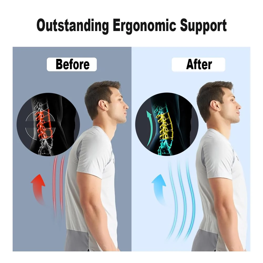 1PCS Back Brace for Lower Back Pain, Lumbar Support Belt for Men Women,Bionic Spine Design Back Brace for Sciatica Herniated Di