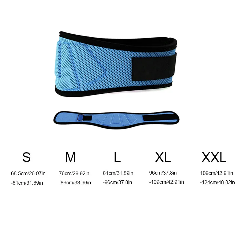 1pcs Weight Lifting Belts for Men and Women Weight Lifting Core & Lower Back Support Workout Waist Belt for Weightlifting