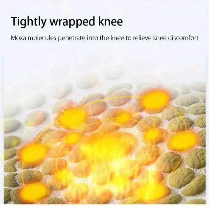1Pair Long Style Support Knee Pad Knee Brace Warm for Arthritis Joint Care Injury Recovery Belt Knee Leg Warmer