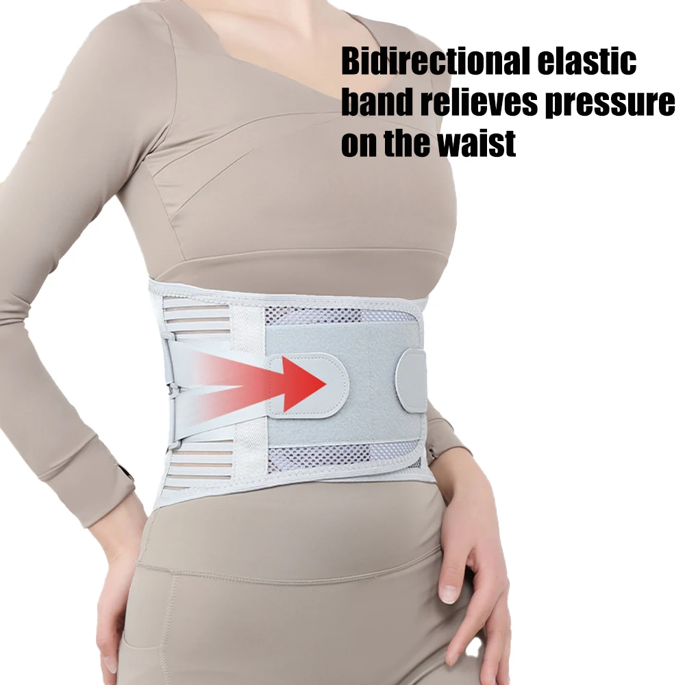 1Pcs Back Brace for Lower Back Pain, Adjustable Lumbar Support Belt for Men Women, Herniated Disc, Sciatica, Arthritis