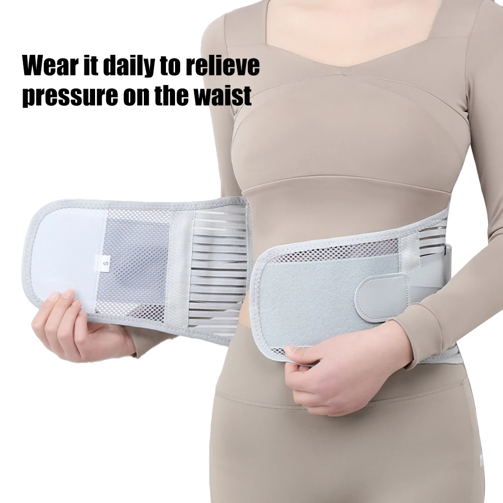 1Pcs Back Brace for Lower Back Pain, Adjustable Lumbar Support Belt for Men Women, Herniated Disc, Sciatica, Arthritis