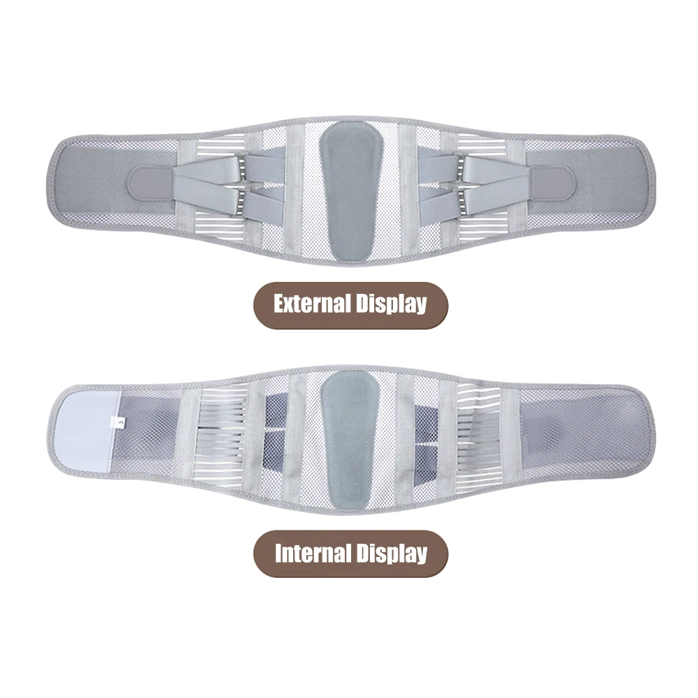 1Pcs Back Brace for Lower Back Pain, Adjustable Lumbar Support Belt for Men Women, Herniated Disc, Sciatica, Arthritis