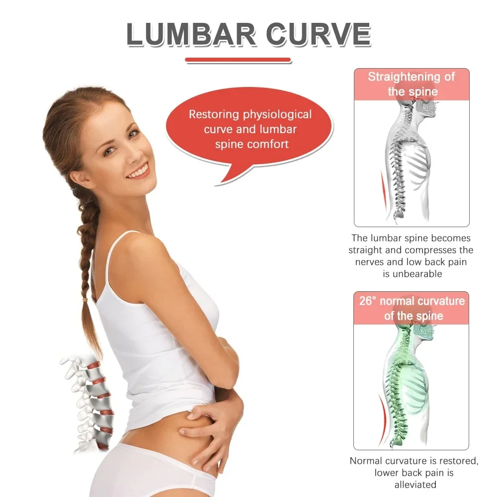 Back Brace for Lower Back Pain Lumbar Support Belt for Men Women, Bionic Spine Design Back Brace for Sciatica Herniated Disc
