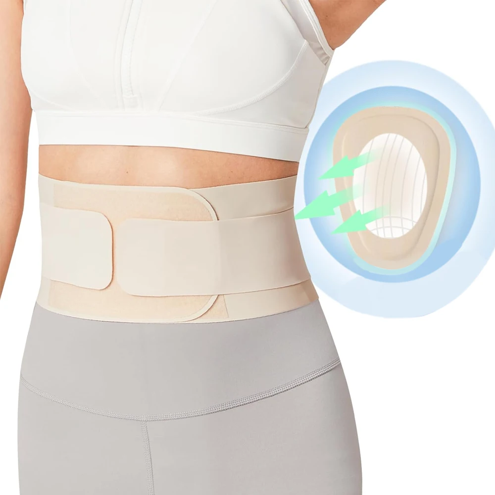 1Pcs Thin Lower Back Brace | Lumbar Support | Wrap for Recovery, Workout, Herniated Disc Pain Relief | Waist Trimmer Weight Loss