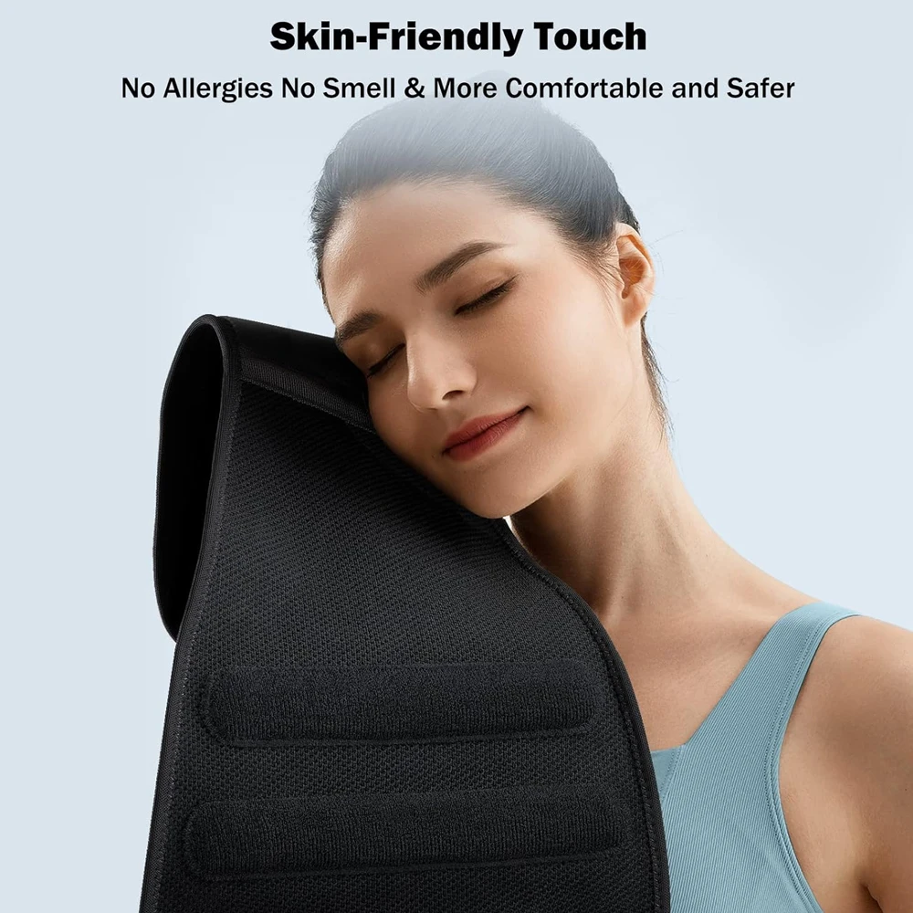 Seniors Lumbar Support Belt Breathable Back Brace with Steel Stays for Elderly Men Women Easy Wear for Home Daily Activities