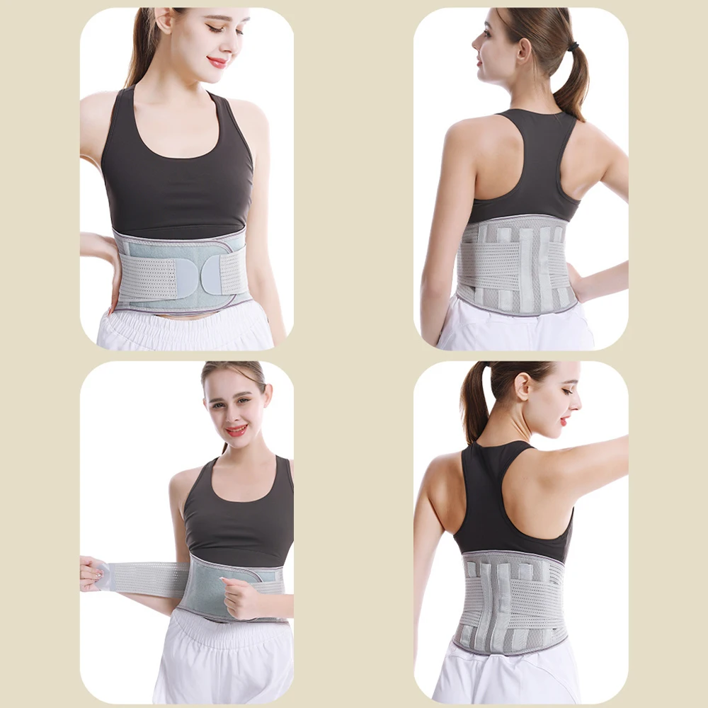 1PCS Heating Magnetic Therapy Back Brace Support Belt for Men Women, for Sciatica, Herniated Disc, Scoliosis Back Pain Relief
