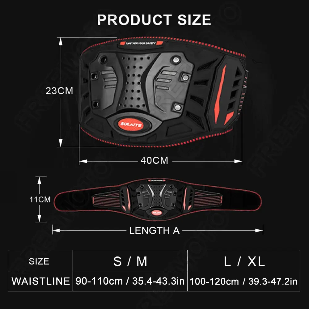 Motorcycle Kidney Belt Back Brace for Lower Back Pain Relief for Men and Women Lumbar Support Belt Lightweight Breathable Design