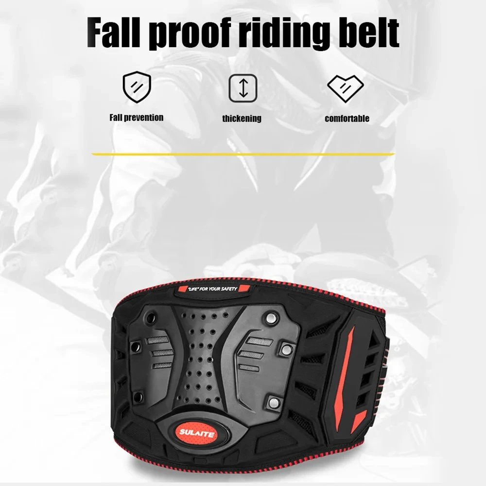 Motorcycle Kidney Belt Back Brace for Lower Back Pain Relief for Men and Women Lumbar Support Belt Lightweight Breathable Design