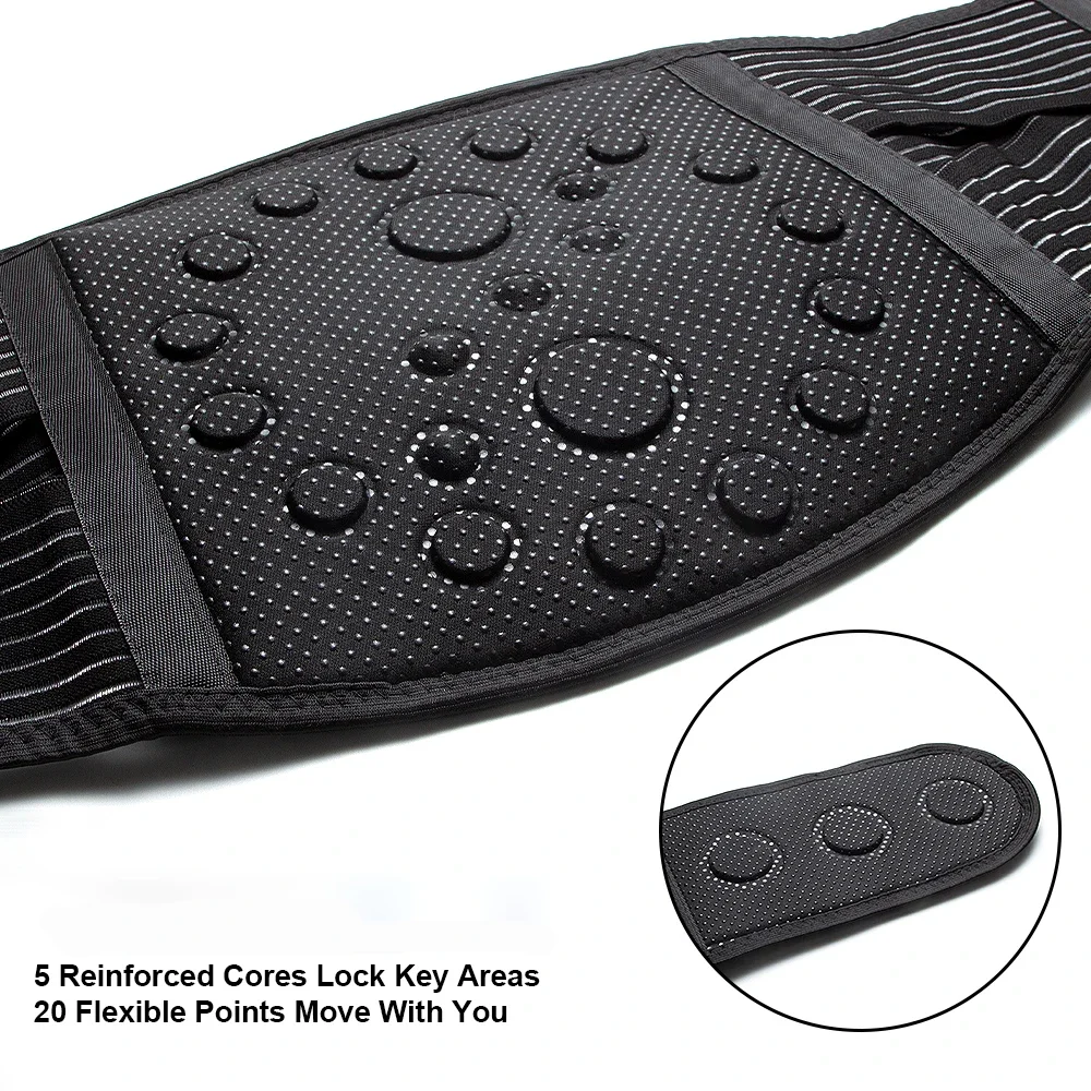 1PCS Heating Magnetic Therapy Back Brace Support Belt for Men Women, for Sciatica, Herniated Disc, Scoliosis Back Pain Relief