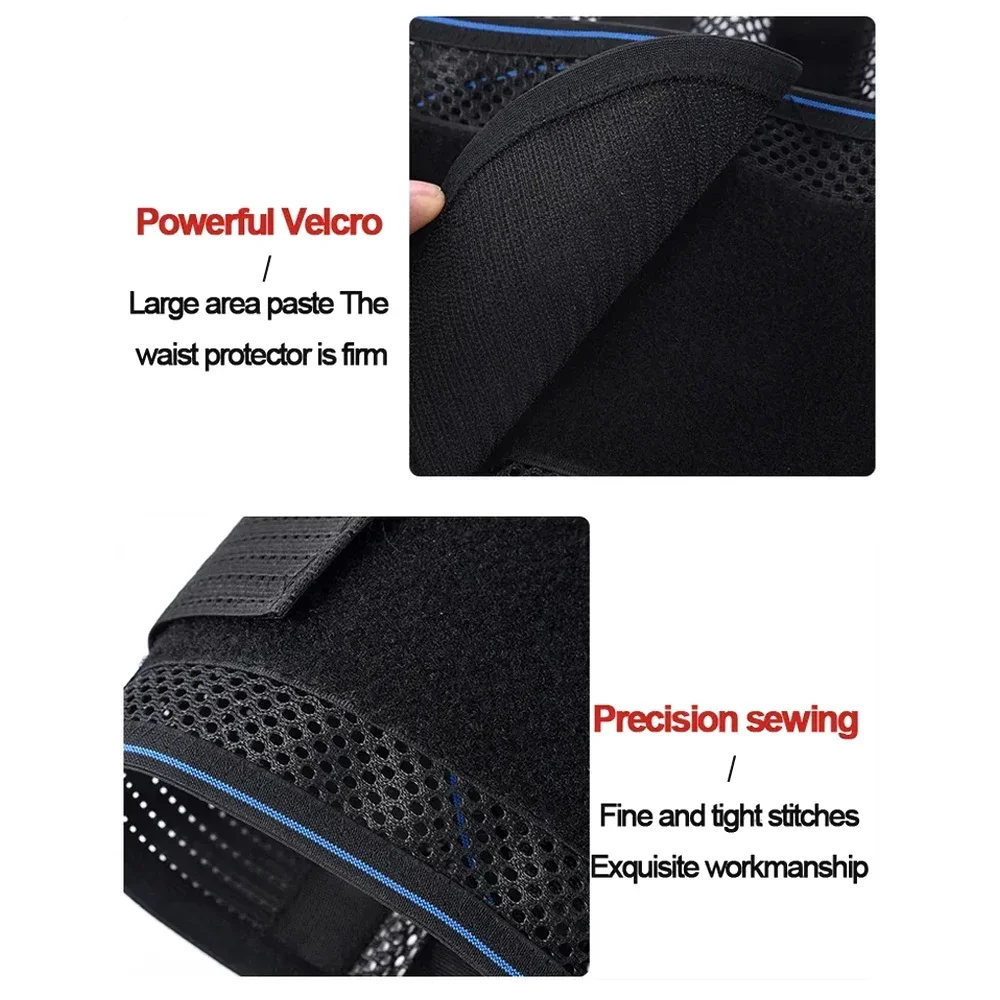 Back Brace for Lower Back Pain Relief with 5 Stays & Dual Adjustable Straps, Breathable Anti-Skid Lumbar Support for Men Women