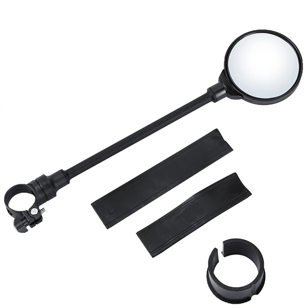2PCS Bike Mirror Bike Handlebar Rearview Mirror Rotatable And Adjustable Wide Angle Rear View Shockproof Convex Mirror Universal