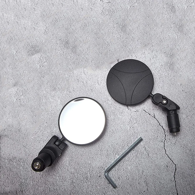 Universal Bicycle Rearview Mirror Adjustable RotateWide-Angle Cycling HandlebarRear View for MTB Road Bike Accessories