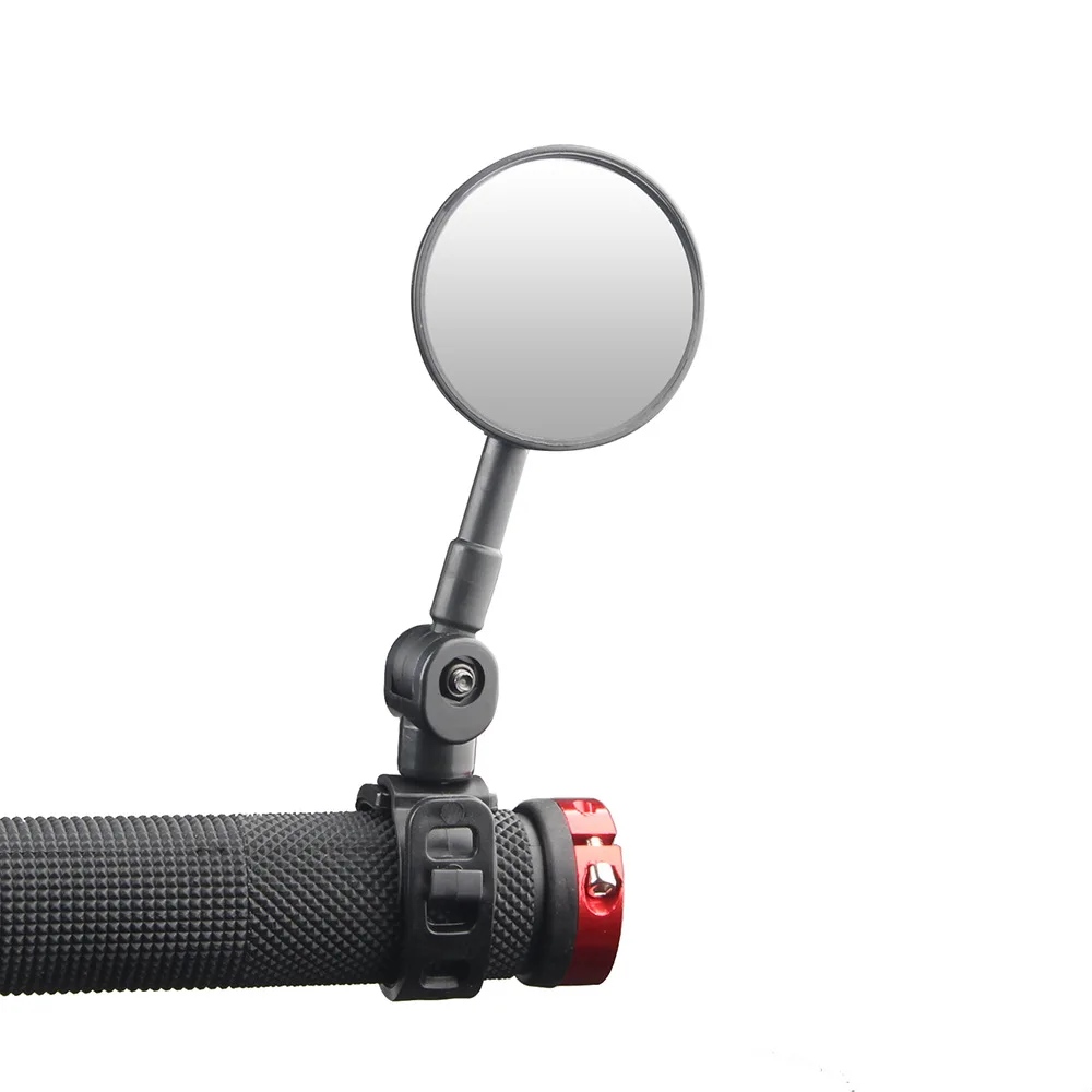 Universal Bike Rearview Mirror Wide Angle Convex Rotating for Electric Bicycle Mountain Bike Safety