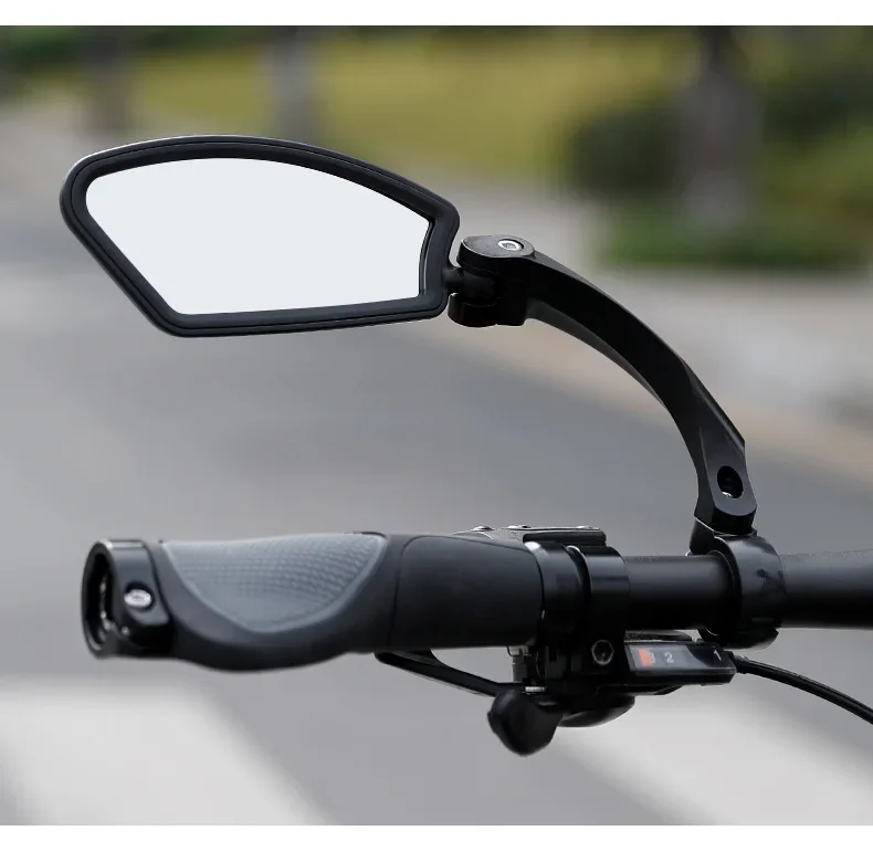 Stainless Steel HD Lens Bike Rear VIew Mirror 360° Rotatable MTB Rear Mirror Widen Big View Road Bicycle Mirror Bike Accessories