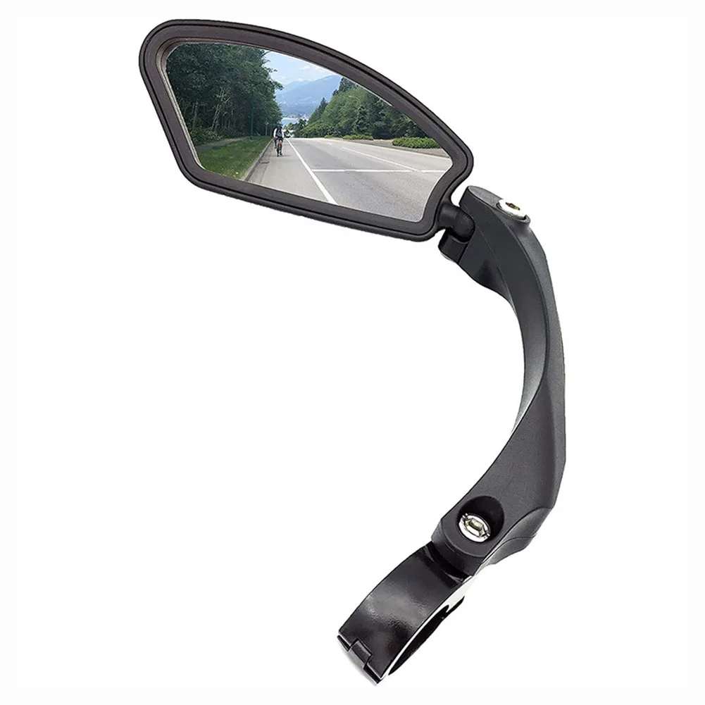 Bike Rear View Mirror Reflector Adjustable Rotatable Handlebar Mirror Clear Rearview Electric Scooter Cycling Bicycle Accessorie