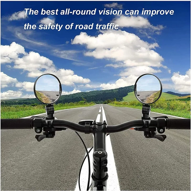 Universal Rear View Mirror for Electric Scooter Rearview Mirrors for Accessories for Scooter Adjustable Bikes