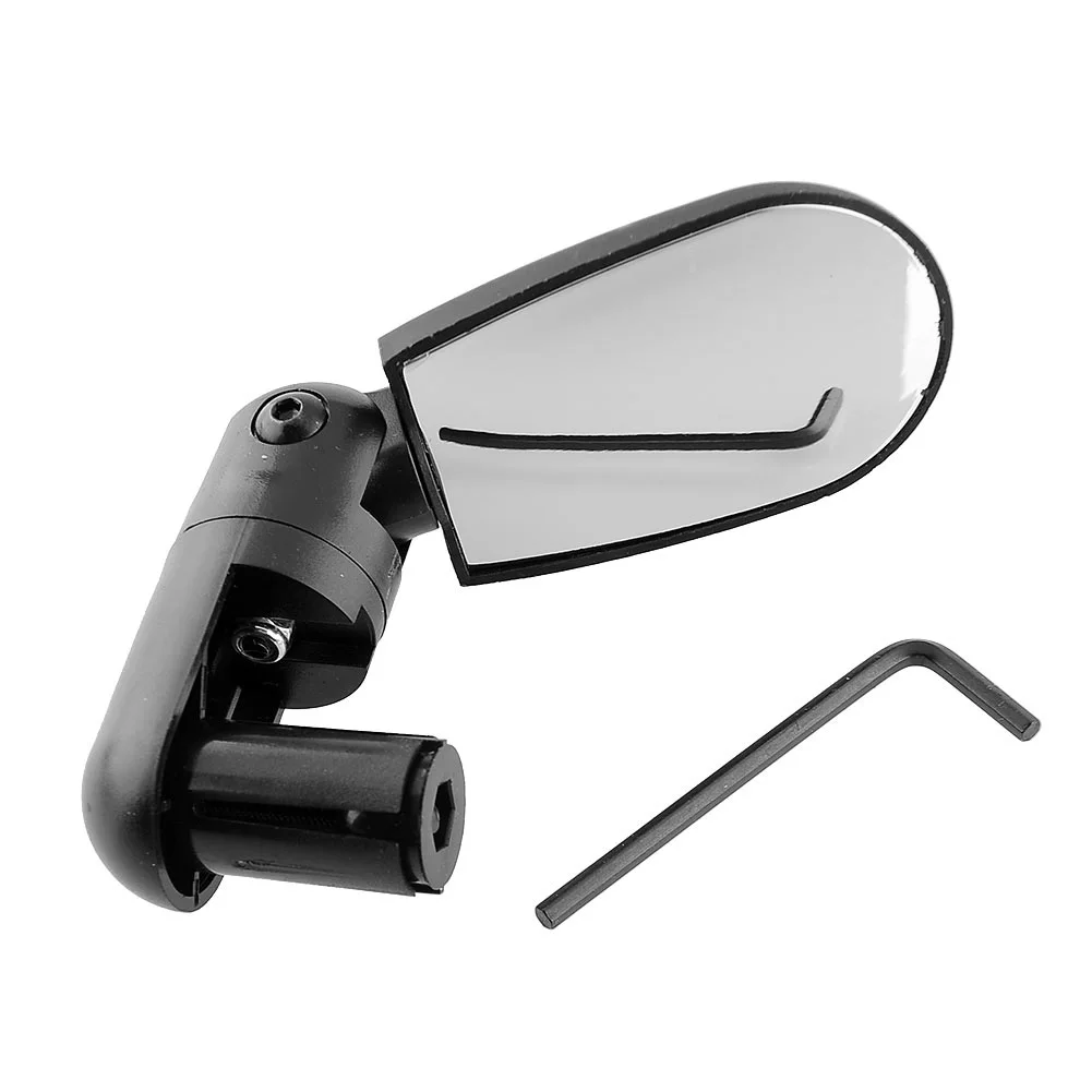 Bicycle Mirrors Adjustable Rotation MTB Bike Cycling Rear View Mirrors for Outdoor Cycling Wide-Angle Handlebar Rearview Mirror